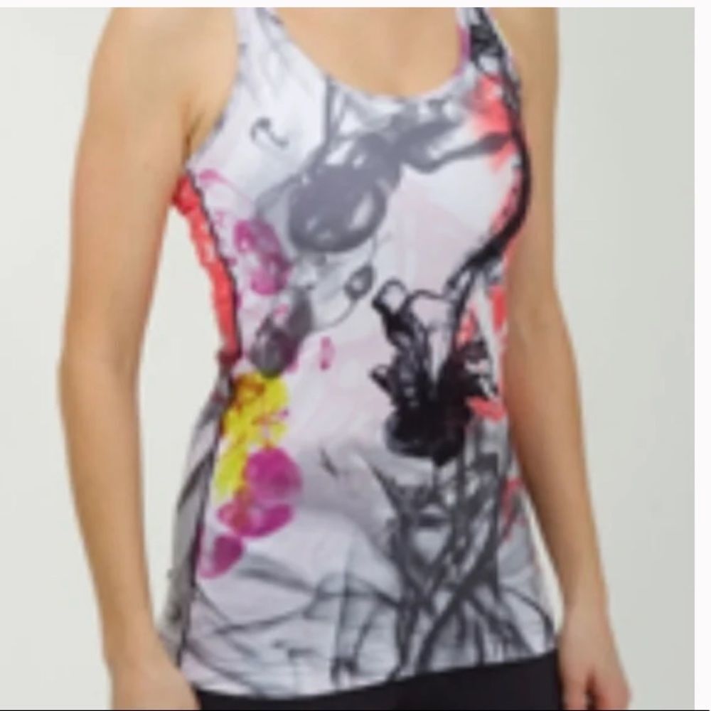 Lululemon Athletica Unicorn Tears Razor Back Tank Top Size XXS